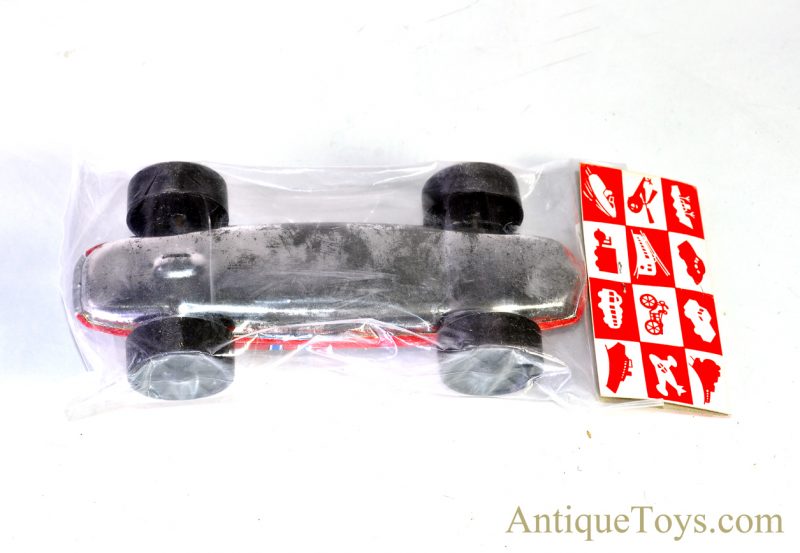 Rare Vintage Lucky Toy Tin Lithograhed Friction Racing Race Car #11 Japan <FONT COLOR="ff000 ">*SOLD*</font> - Image 6