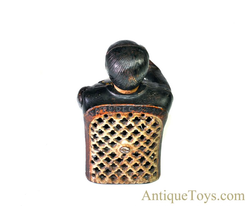 J. & E. Stevens Co. Tammany Bank "Little Fat Man" Cast Iron Mechanical Bank No. 230 <FONT COLOR="ff000 ">*SOLD*</font> - Image 5