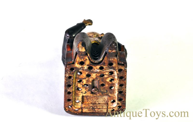 J. & E. Stevens Co. Tammany Bank "Little Fat Man" Cast Iron Mechanical Bank No. 230 <FONT COLOR="ff000 ">*SOLD*</font> - Image 8