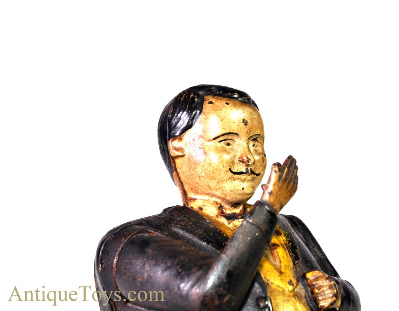J. & E. Stevens Co. Tammany Bank "Little Fat Man" Cast Iron Mechanical Bank No. 230 <FONT COLOR="ff000 ">*SOLD*</font> - Image 13