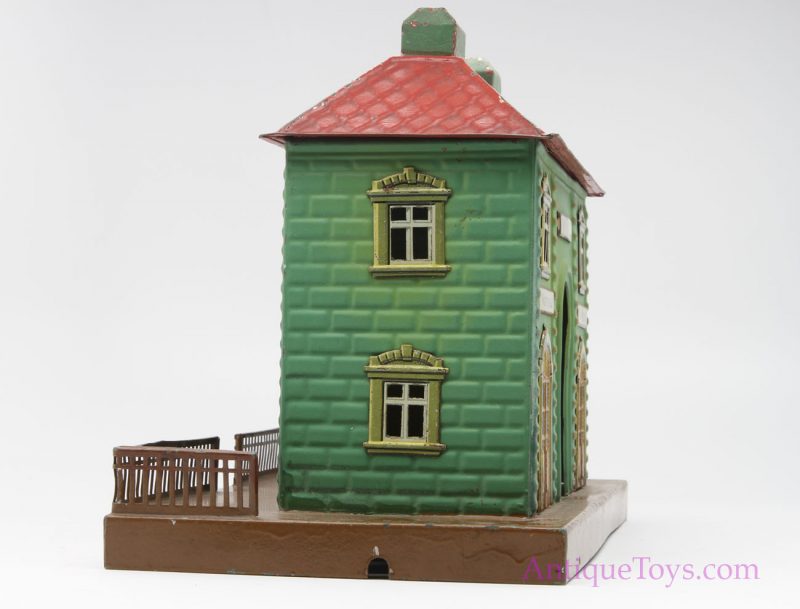 Marklin Tin Train Station For Sale- Antique Toy <FONT COLOR="ff000 ">*SOLD*</font> - Image 7