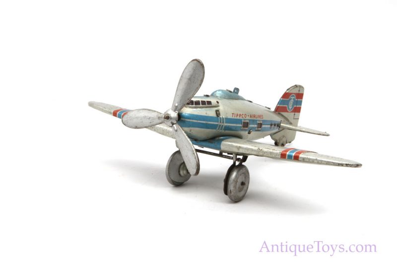 Tipp & Co German Tin Airplane Toy TC-55 <FONT COLOR="ff000 ">*SOLD*</font> - Image 5