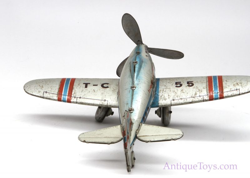 Tipp & Co German Tin Airplane Toy TC-55 <FONT COLOR="ff000 ">*SOLD*</font> - Image 4