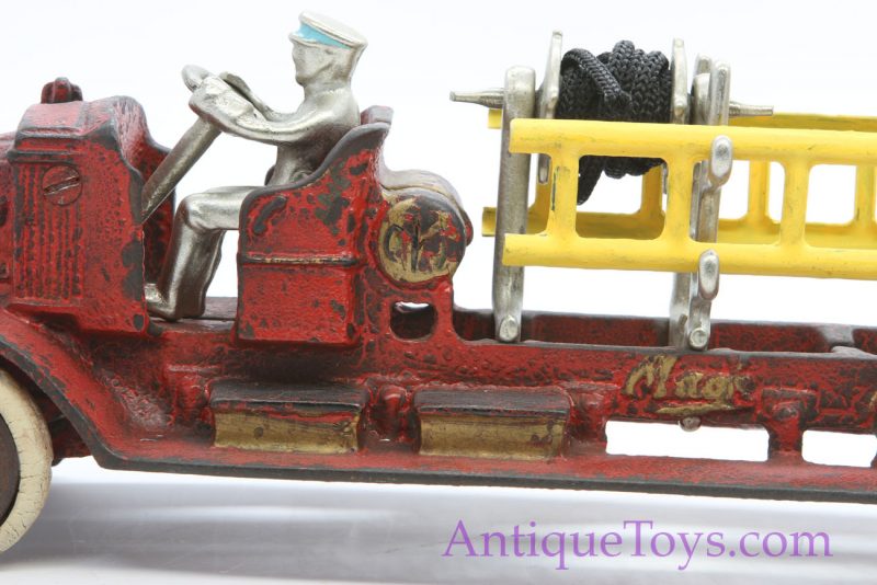 Arcade Cast Iron Mack Fire Truck with Ladders <FONT COLOR="ff000 ">*SOLD*</font> - Image 14