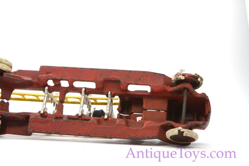 Arcade Cast Iron Mack Fire Truck with Ladders <FONT COLOR="ff000 ">*SOLD*</font> - Image 4