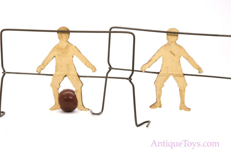 Vintage Blow Football (Soccer) Game “Improved Edition” German Pre-War Toy for Sale - Image 6