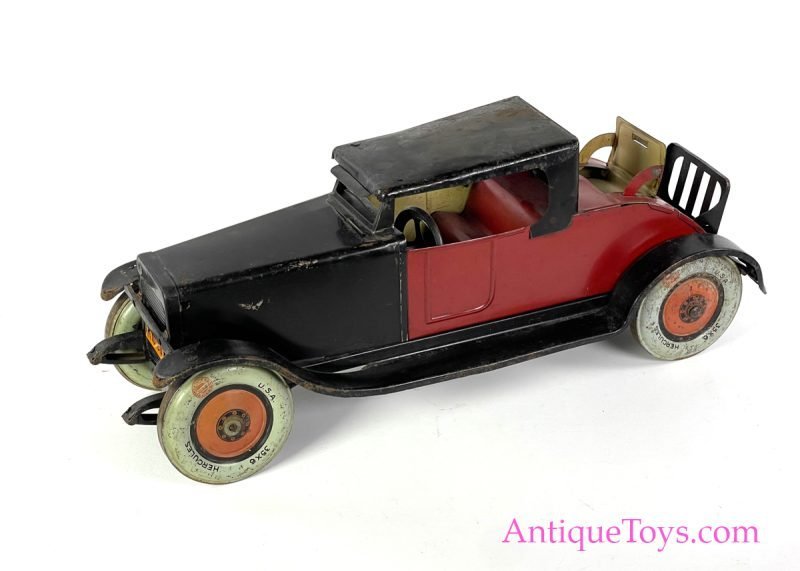 Chein Pressed Steel Hercules Roadster Coupe Car Toy <FONT COLOR="ff000 ">*SOLD*</font> - Image 2