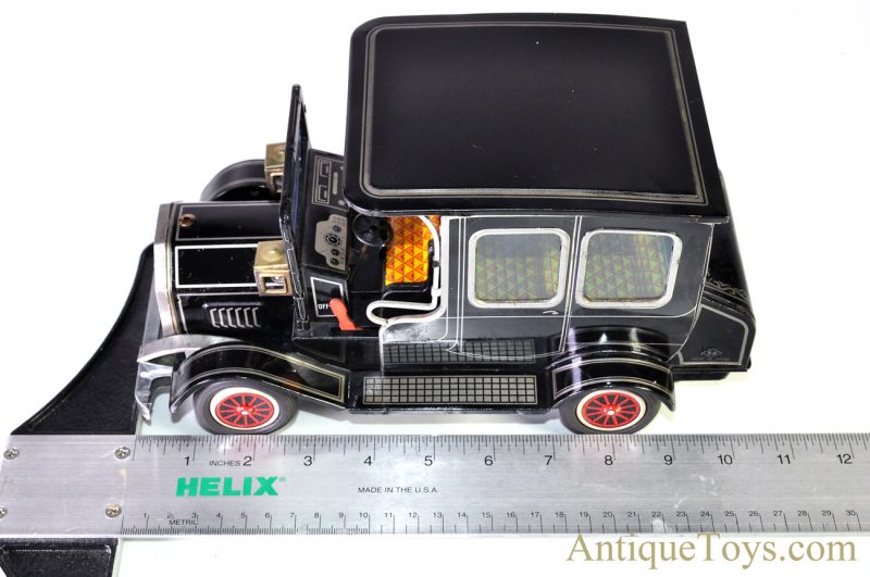 Vintage Horikowa (S.H) Tin Lithographed Battery Op. "Old Timer Car" in Black with Box Japan Toy <FONT COLOR="ff000 ">*SOLD*</font> - Image 17