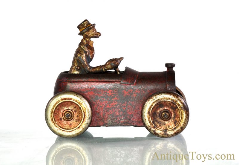 Arcade Andy Gump “The Gump's” Sidney Smith Cast Iron Race Car #348 ca. 1920’s <FONT COLOR="ff000 ">*SOLD*</font>