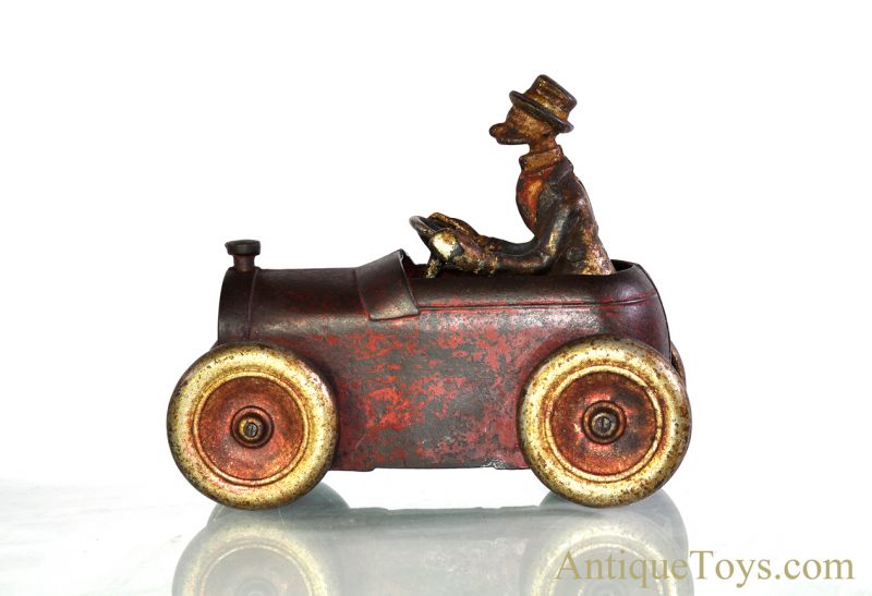 Arcade Andy Gump “The Gump's” Sidney Smith Cast Iron Race Car #348 ca. 1920’s <FONT COLOR="ff000 ">*SOLD*</font> - Image 2