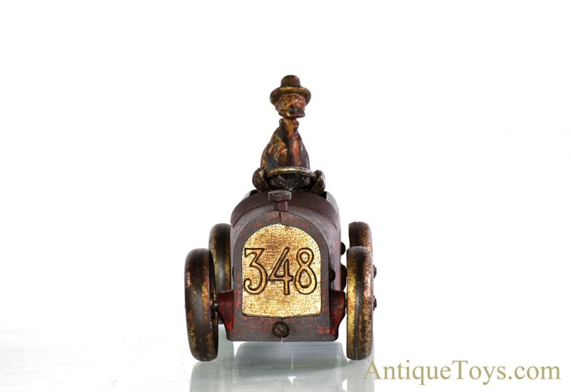 Arcade Andy Gump “The Gump's” Sidney Smith Cast Iron Race Car #348 ca. 1920’s <FONT COLOR="ff000 ">*SOLD*</font> - Image 3
