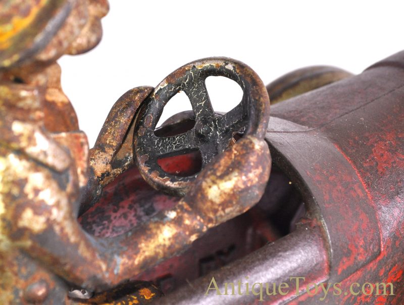 Arcade Andy Gump “The Gump's” Sidney Smith Cast Iron Race Car #348 ca. 1920’s <FONT COLOR="ff000 ">*SOLD*</font> - Image 8