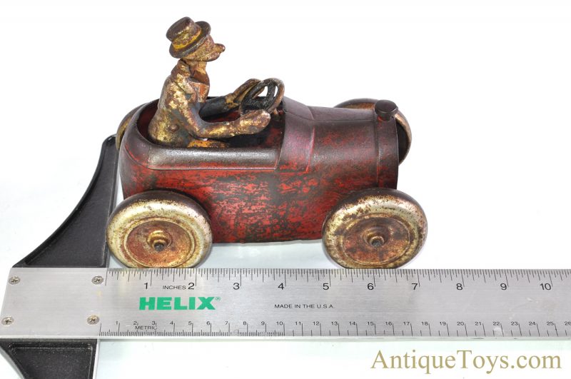 Arcade Andy Gump “The Gump's” Sidney Smith Cast Iron Race Car #348 ca. 1920’s <FONT COLOR="ff000 ">*SOLD*</font> - Image 14