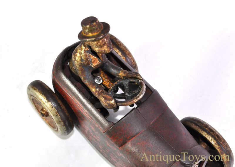 Arcade Andy Gump “The Gump's” Sidney Smith Cast Iron Race Car #348 ca. 1920’s <FONT COLOR="ff000 ">*SOLD*</font> - Image 11