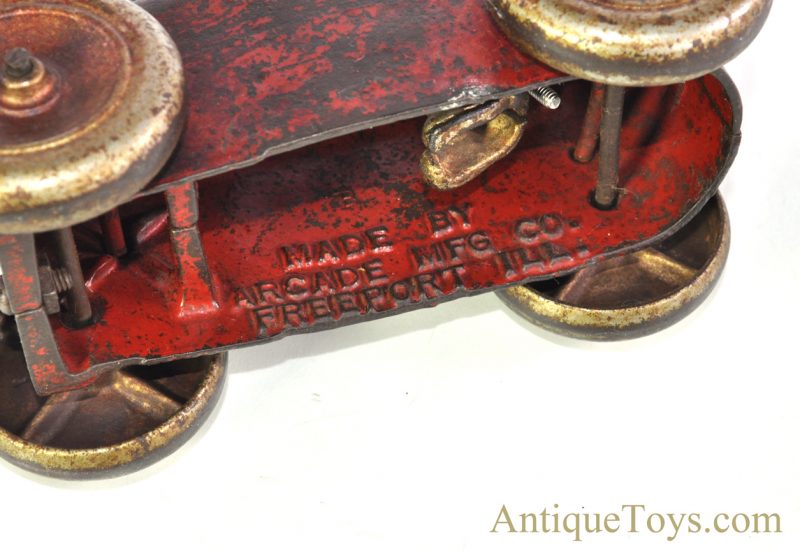 Arcade Andy Gump “The Gump's” Sidney Smith Cast Iron Race Car #348 ca. 1920’s <FONT COLOR="ff000 ">*SOLD*</font> - Image 9