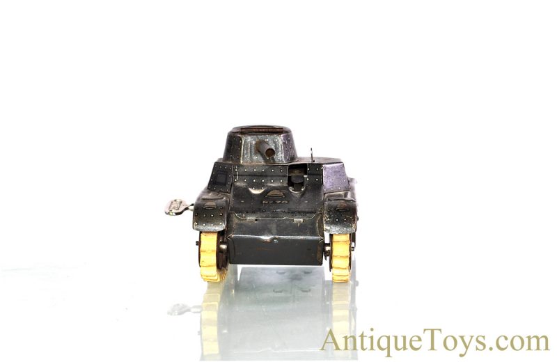 Gama Toys No. 70 Tin Lithographed Tank German Windup Toy <FONT COLOR="ff000 ">*SOLD*</font> - Image 3