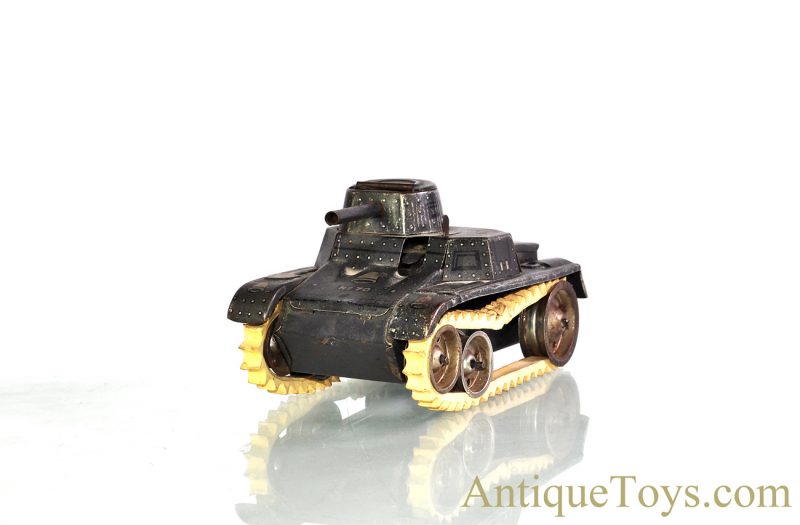 Gama Toys No. 70 Tin Lithographed Tank German Windup Toy <FONT COLOR="ff000 ">*SOLD*</font> - Image 5