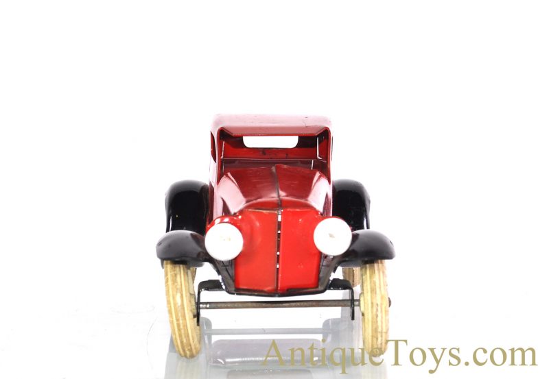 Wyandotte All Metal Products Company Red Pressed Steel #331 Battery Op. Coupe, Rubber Tires, with Original Box f<FONT COLOR="ff000 ">*SOLD*</font> - Image 4