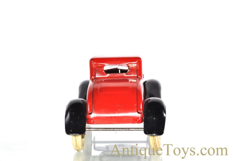 Wyandotte All Metal Products Company Red Pressed Steel #331 Battery Op. Coupe, Rubber Tires, with Original Box f<FONT COLOR="ff000 ">*SOLD*</font> - Image 5