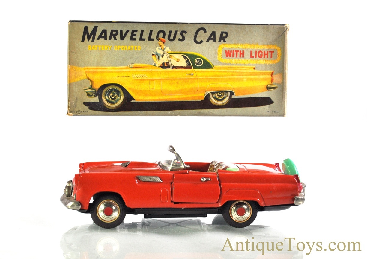 vintage battery operated toy cars
