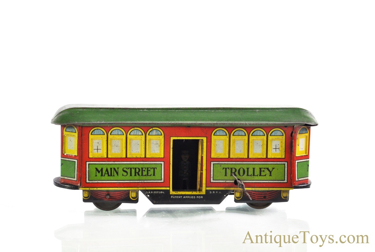 Fischer Nifty Toys Tin Lithographed Windup “Main Street