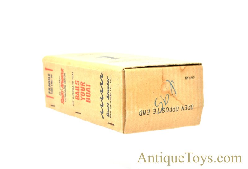 Vintage 1950’s Scott-Atwater 33 HP Battery Operated Outboard Bail-A-Matic Model Boat Motor with Box for Sale <FONT COLOR="ff000 ">*SOLD*</font> - Image 10