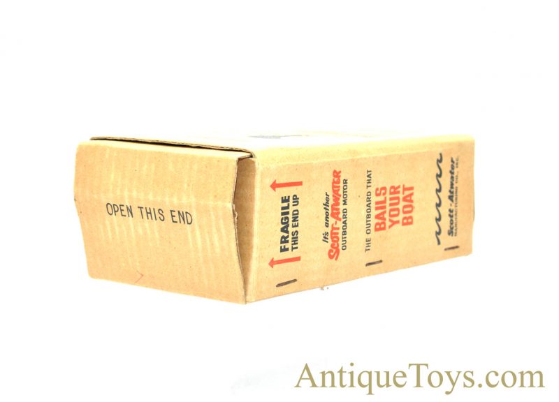 Vintage 1950’s Scott-Atwater 33 HP Battery Operated Outboard Bail-A-Matic Model Boat Motor with Box for Sale <FONT COLOR="ff000 ">*SOLD*</font> - Image 11