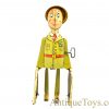 Vintage ca. 1940’s Unique Art “G.I. Joe & the K-9 Pups” Tin Lithographed Windup Toy <FONT COLOR="ff000 ">*SOLD*</font>