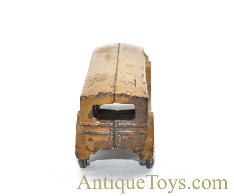 Vintage Kilgore “Safety Bus” Mustard Cast Iron B760 School Bus <FONT COLOR="ff000 ">*SOLD*</font> - Image 4