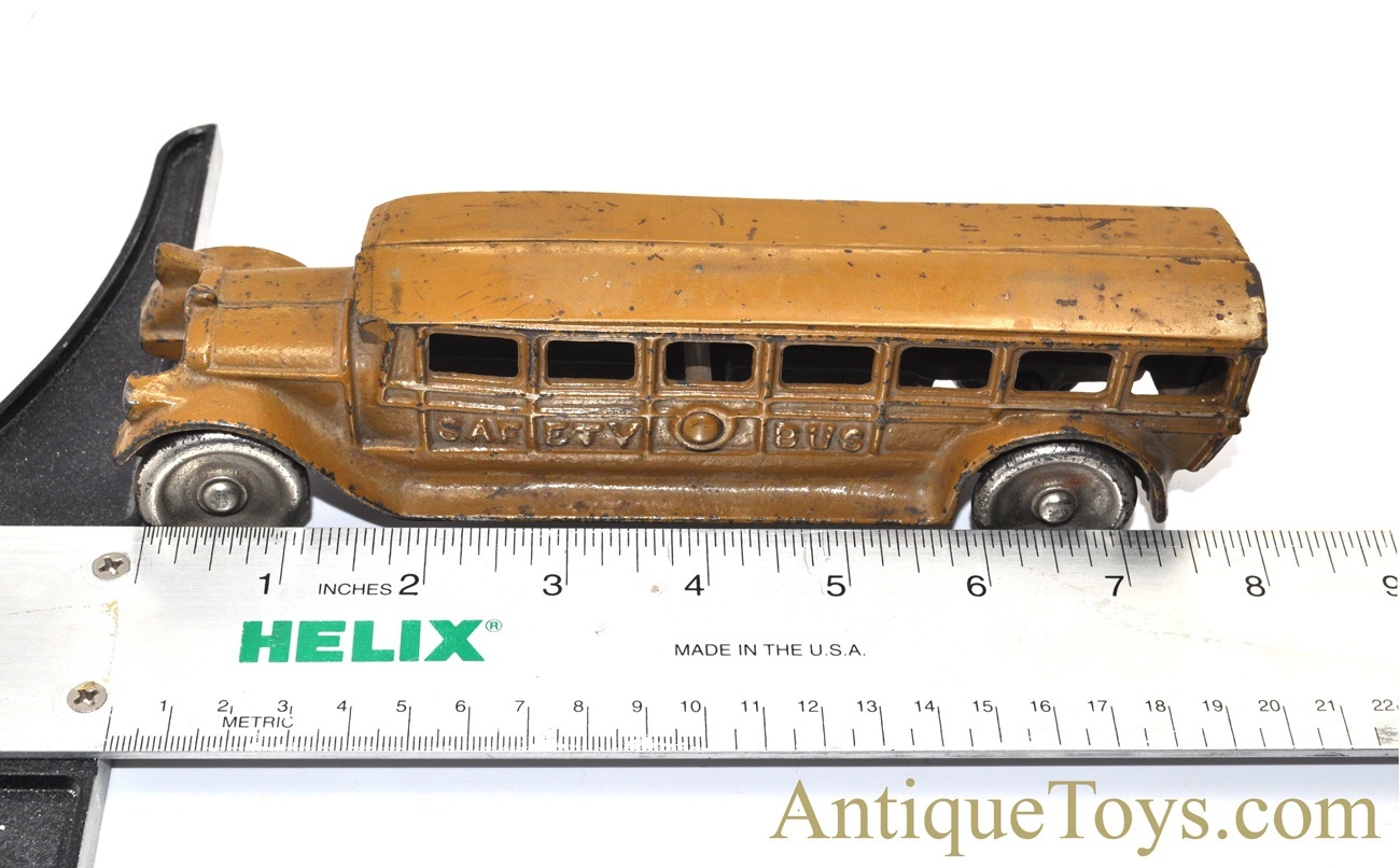 antique toy bus
