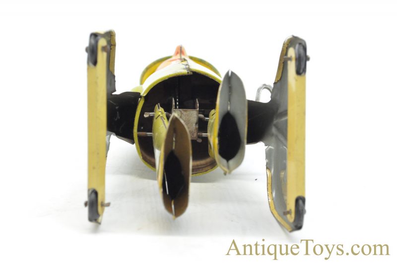 Vintage ca. 1940’s Unique Art “G.I. Joe & the K-9 Pups” Tin Lithographed Windup Toy <FONT COLOR="ff000 ">*SOLD*</font> - Image 6