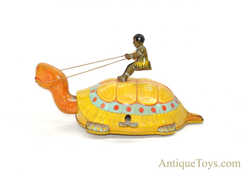 Vintage Chein Mechanical Turtle Tin Lithographed Windup Toy #145 <FONT COLOR="ff000 ">*SOLD*</font> - Image 2