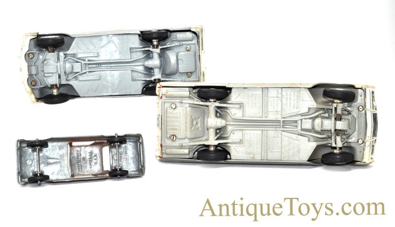 Vintage Lot of 3 Tootsietoy and AMT/Remco Promotional Model Vehicles 1960-1961 Ford Thunderbird Cars <FONT COLOR="ff000 ">*SOLD*</font> - Image 3