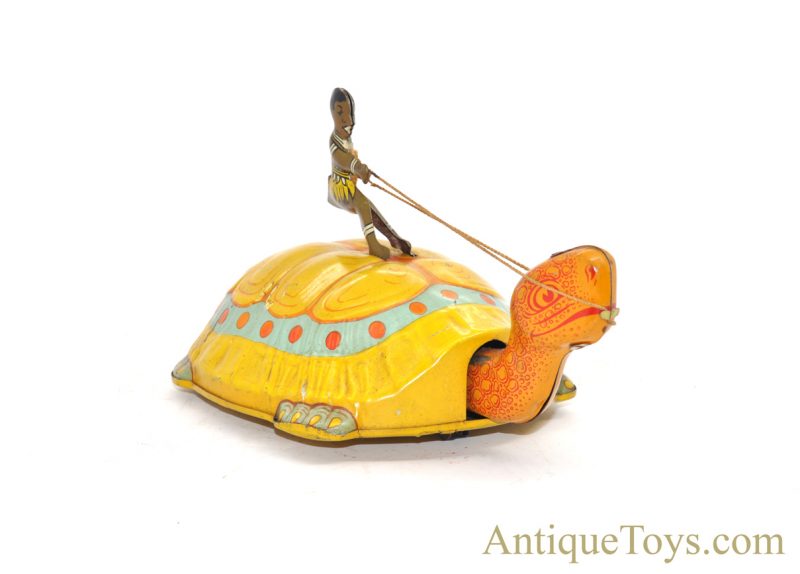 Vintage Chein Mechanical Turtle Tin Lithographed Windup Toy #145 <FONT COLOR="ff000 ">*SOLD*</font> - Image 3