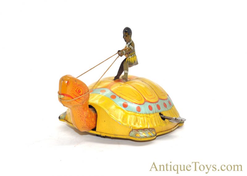 Vintage Chein Mechanical Turtle Tin Lithographed Windup Toy #145 <FONT COLOR="ff000 ">*SOLD*</font> - Image 4