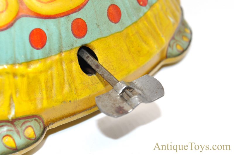 Vintage Chein Mechanical Turtle Tin Lithographed Windup Toy #145 <FONT COLOR="ff000 ">*SOLD*</font> - Image 7