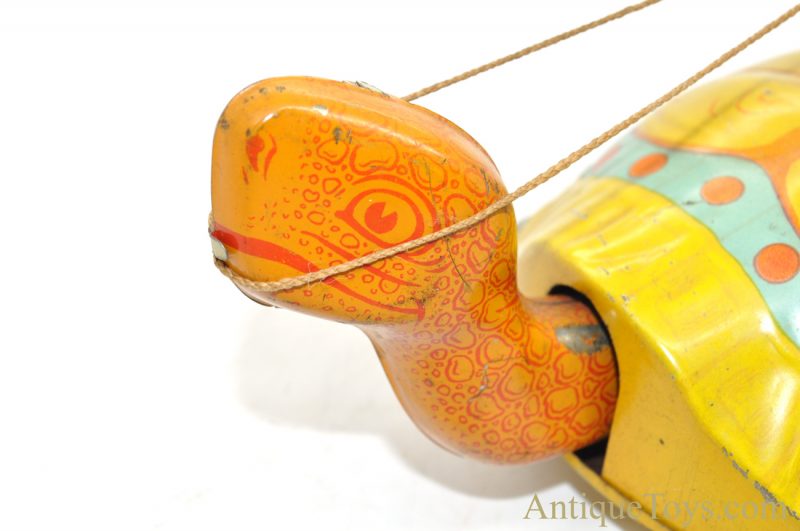 Vintage Chein Mechanical Turtle Tin Lithographed Windup Toy #145 <FONT COLOR="ff000 ">*SOLD*</font> - Image 9