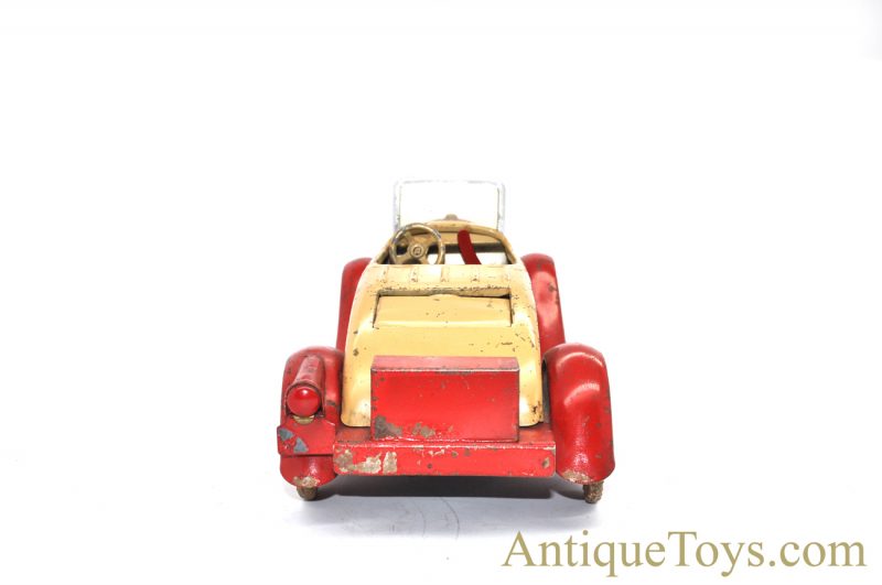 Antique 1930’s Kingsbury Toys Battery Operated & Windup Roadster Pressed Steel with Lights for Sale <FONT COLOR="ff000 ">*SOLD*</font> - Image 6