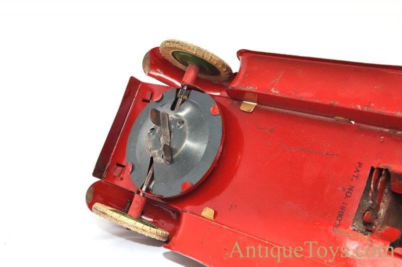 Antique 1930’s Kingsbury Toys Battery Operated & Windup Roadster Pressed Steel with Lights for Sale <FONT COLOR="ff000 ">*SOLD*</font> - Image 7
