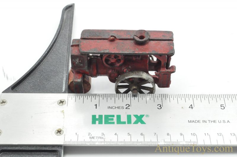 Hubley Road Roller Steamroller Red Cast Iron Toy <FONT COLOR="ff000 ">*SOLD*</font> - Image 6