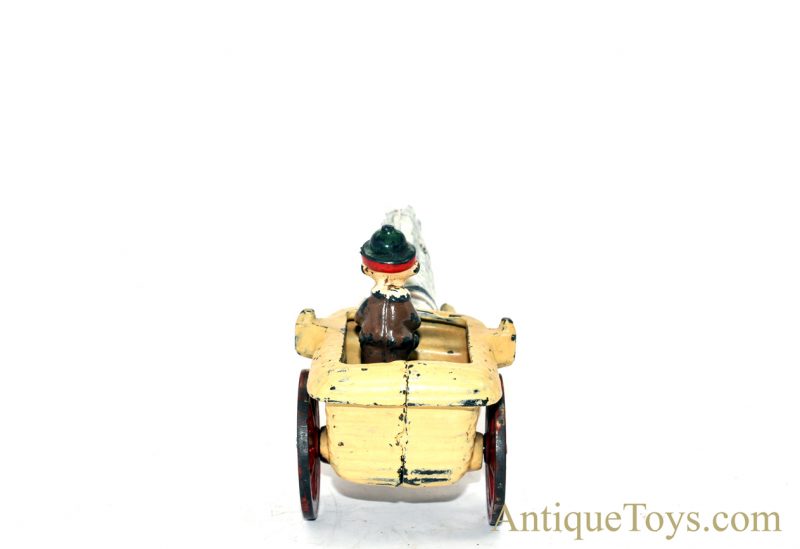 Antique ca. 1920’s Arcade Chester Gump in His Pony Cart “The Gumps” Andy Gump Sidney Smith Cast #406 Iron Toy <FONT COLOR="ff000 ">*SOLD*</font> - Image 4