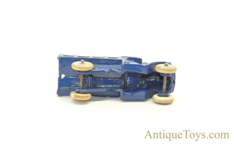 Rare AC Williams ca. 1930's #6367 Blue Mack Truck with Stake Body & Rubber Tires Truck Toy <FONT COLOR="ff000 ">*SOLD*</font> - Image 6