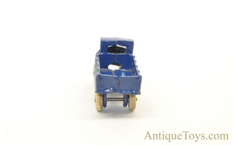 Rare AC Williams ca. 1930's #6367 Blue Mack Truck with Stake Body & Rubber Tires Truck Toy <FONT COLOR="ff000 ">*SOLD*</font> - Image 4