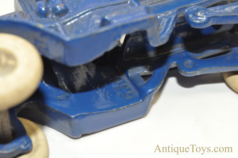 Rare AC Williams ca. 1930's #6367 Blue Mack Truck with Stake Body & Rubber Tires Truck Toy <FONT COLOR="ff000 ">*SOLD*</font> - Image 9