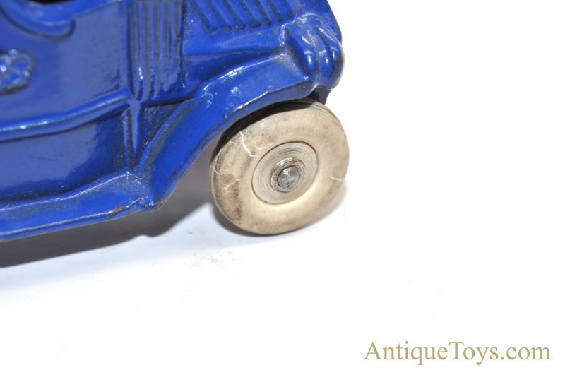 Rare AC Williams ca. 1930's #6367 Blue Mack Truck with Stake Body & Rubber Tires Truck Toy <FONT COLOR="ff000 ">*SOLD*</font> - Image 8