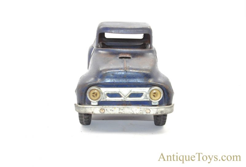Vintage Tonka Toys Dark Blue Side Step Pressed Steel Ford Pickup Truck - Image 5
