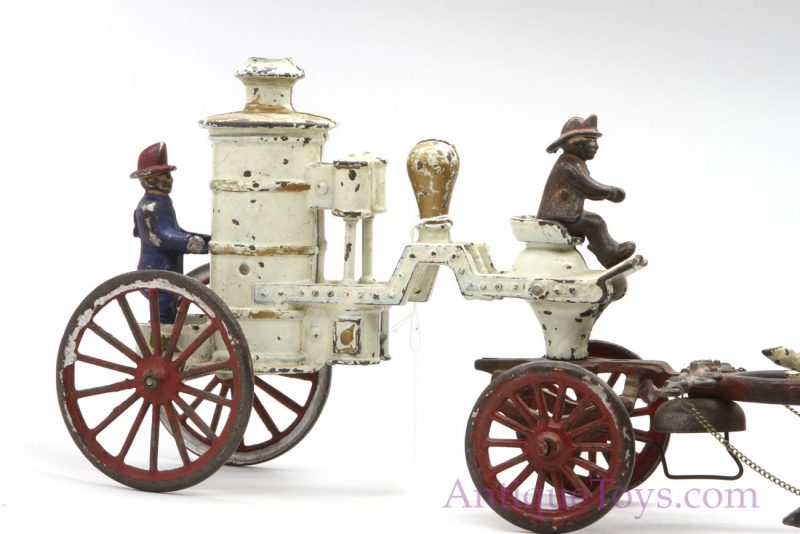 Dent Cast Iron Horse Drawn Fire Pumper <FONT COLOR="ff000 ">*SOLD*</font> - Image 11