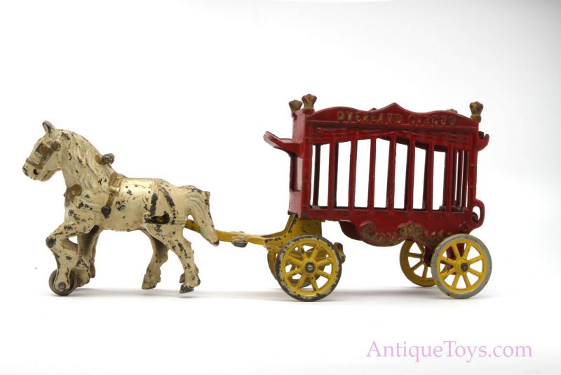 Kenton Cast Iron Overland Circus Wagon with Polar Bear <FONT COLOR="ff000 ">*SOLD*</font> - Image 7