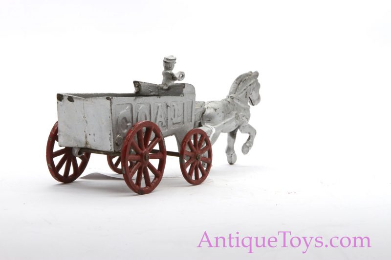 Hubley Coal Wagon Horse Drawn Toy <FONT COLOR="ff000 ">*SOLD*</font> - Image 2