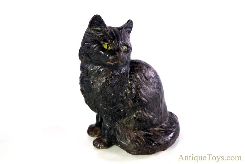 Antique Hubley Cast Iron Persian Sitting Cat Doorstop #302 <FONT COLOR="ff000 ">*SOLD*</font> - Image 2